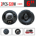 Altavoces coaxiales universales para coche (4, 5 y 6,5 pulgadas): audio HiFi de rango completo con refuerzo de graves para un sonido estéreo mejorado. miniatura 1
