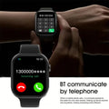 Nuevo reloj inteligente para hombres y mujeres (compatible con Android e iOS), pantalla de 1,73", llamadas por Bluetooth y monitoreo de oxígeno en sangre y presión arterial. miniatura 4