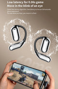 Auriculares con traducción por IA en tiempo real (144 idiomas), pantalla táctil LCD, auriculares inalámbricos OWS, sonido estéreo HiFi y diseño de oído abierto. miniatura 27