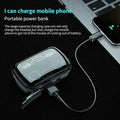 Auriculares inalámbricos Bluetooth originales M10; modelo deportivo estéreo con cancelación de ruido, micrófono y altavoz (estilo gamer). miniatura 6