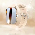 Reloj inteligente con pantalla táctil completa, recordatorio de llamadas y mensajes, control de música y otras funciones, compatible con iPhone/Android. miniatura 18