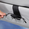 Soporte universal para coche: estuche para gafas, clip para gafas de sol, tarjetero, clip para tickets y portalápices para parasol. miniatura 3