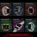 Nuevo reloj inteligente deportivo para hombre con GPS, pantalla AMOLED HD de 1,96 pulgadas, brújula, llamadas por Bluetooth y resistencia al agua 5ATM; compatible con Android e iOS. miniatura 6