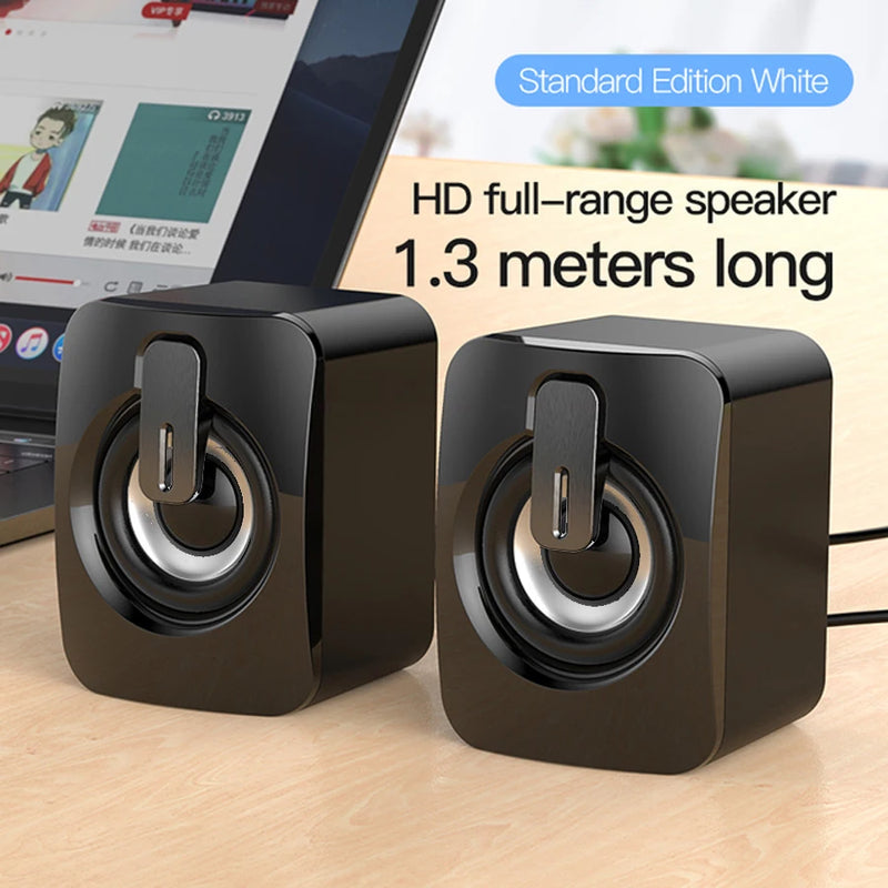 Altavoz para ordenador, portátil y sobremesa – Mini altavoz de sonido y sistema de audio