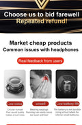 Auriculares con traducción por IA en tiempo real (144 idiomas), pantalla táctil LCD, auriculares inalámbricos OWS, sonido estéreo HiFi y diseño de oído abierto. miniatura 10