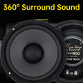 Sistema de sonido para coche con altavoces coaxiales de rango completo: 600 W (6,5 pulgadas), 500 W (5 pulgadas) y 400 W (4 pulgadas). miniatura 4