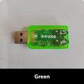 Tarjeta de sonido USB externa de 5.1 canales para ordenador (reemplazo de tarjeta PCI o integrada) e interfaz de audio USB. miniatura 8