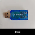 Tarjeta de sonido USB externa de 5.1 canales para ordenador (reemplazo de tarjeta PCI o integrada) e interfaz de audio USB. miniatura 8