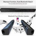 Potente altavoz inalámbrico Bluetooth para cine en casa, ordenador, TV, caja de sonido para coche, barra de sonido, subwoofer de graves potentes, radio, caja de sonido miniatura 5