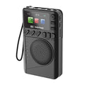 Mini radio digital DAB/FM de bolsillo con pantalla a color, toma de auriculares, Bluetooth 5.0, reproducción de MP3 y altavoz; ideal para correr y hacer deporte. miniatura 2