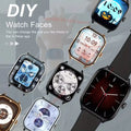 Smartwatch 2026 compatible con Android e iOS, pantalla a color de 2,01 pulgadas, Bluetooth, función de llamadas, monitor de actividad física; reloj inteligente para hombres y mujeres (nuevo modelo). miniatura 5