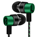 Auriculares intraurales con cable y conector de 3,5 mm; modelo básico con sonido estéreo y graves potentes; cancelación de ruido y excelente calidad de audio. miniatura 4