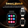 Nuevo reloj inteligente para hombres y mujeres (compatible con Android e iOS), pantalla de 1,73", llamadas por Bluetooth y monitoreo de oxígeno en sangre y presión arterial. miniatura 2