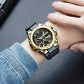 Reloj deportivo para hombre Quartz Electronic Fashion 8029: resistente al agua (50 m), pantalla digital LED, fecha automática, alarma y estilo deportivo. miniatura 4