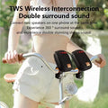 Altavoz Bluetooth portátil e inalámbrico para exteriores TG392 con tecnología TWS; altavoz resistente al agua con subwoofer y soporte para manillar, ideal para bicicletas y patinetes. miniatura 3