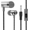 Auriculares intraurales con cable, cancelación de ruido, diseño ergonómico y sonido estéreo; ideales para deporte, música y uso diario con teléfonos móviles. miniatura 8