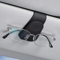Soporte universal para coche: estuche para gafas, clip para gafas de sol, tarjetero, clip para tickets y portalápices para parasol. miniatura 1
