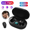 Auriculares inalámbricos Bluetooth E6S TWS con cancelación de ruido y micrófono miniatura 2