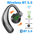 Auriculares inalámbricos Bluetooth 5.4 con gancho para la oreja y micrófono; manos libres con cancelación de ruido para llamadas en alta definición (HD), ideales para conducir. miniatura 6