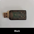 Tarjeta de sonido USB externa de 5.1 canales para ordenador (reemplazo de tarjeta PCI o integrada) e interfaz de audio USB. miniatura 7