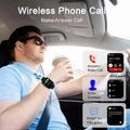 Smartwatch 2026 compatible con Android e iOS, pantalla a color de 2,01 pulgadas, Bluetooth, función de llamadas, monitor de actividad física; reloj inteligente para hombres y mujeres (nuevo modelo). miniatura 3