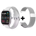 Reloj inteligente para Android e iOS con pantalla HD de 1,83 pulgadas, llamadas por Bluetooth, alertas de mensajes, control de música y modos deportivos; regalo para hombres y mujeres. miniatura 19