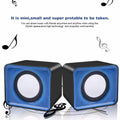 Altavoz para ordenador, portátil y sobremesa – Mini altavoz de sonido y sistema de audio miniatura 6
