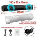 Potente altavoz inalámbrico Bluetooth para cine en casa, ordenador, TV, caja de sonido para coche, barra de sonido, subwoofer de graves potentes, radio, caja de sonido miniatura 8