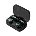 Auriculares inalámbricos Bluetooth originales M10; modelo deportivo estéreo con cancelación de ruido, micrófono y altavoz (estilo gamer). miniatura 7