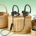 Auriculares inalámbricos deportivos Bluetooth para música y juegos, con función manos libres. miniatura 1