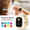 Reloj inteligente con pantalla táctil completa, recordatorio de llamadas y mensajes, control de música y otras funciones, compatible con iPhone/Android. miniatura 5
