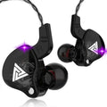 Auriculares intraurales VIKEFON QKZ AK6 con 6 controladores dinámicos, micrófono, sonido estéreo Hi-Fi, subwoofer y función de monitor. miniatura 10