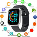 Reloj inteligente para hombre y mujer: monitor de actividad física, notificaciones y pulsera; regalo de cumpleaños compatible con Android e iOS. miniatura 7