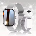 Reloj inteligente con pantalla táctil completa, recordatorio de llamadas y mensajes, control de música y otras funciones, compatible con iPhone/Android. miniatura 11