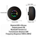 Caixa de Som Bluetooth Sem Fio Portátil com Luz LED e Proteção IPX4 (À Prova d'Água) – Ideal para Áreas Externas e Banheiros – Com Ventosa Grande e Som Estéreo miniatura 6