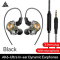 Original QKZ AK6 In Ear Earphone 6 Dynamic Driver Unit Headphone With Mic Stereo Sports HIFI Subwoofer Headset Monitor Earbuds miniatura 23