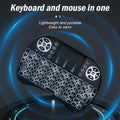 I8 Mini Wireless Keyboard 7 Color Backlit Russian French Spanish Portuguese Arabic 2.4G Air Mouse Remote for Android TV Box PC miniatura 2