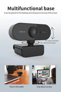 Plug and Play Webcam with Microphone, USB Camera for Desktop PC Laptop Mac, for Video Calls, Zoom, Teams, Skype, Online Teaching miniatura 11