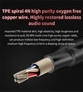 Original QKZ AK6 In Ear Earphone 6 Dynamic Driver Unit Headphone With Mic Stereo Sports HIFI Subwoofer Headset Monitor Earbuds miniatura 40