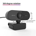 Plug and Play Webcam with Microphone, USB Camera for Desktop PC Laptop Mac, for Video Calls, Zoom, Teams, Skype, Online Teaching miniatura 2