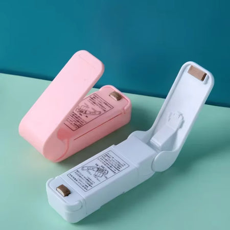Mini selladora térmica portátil para bolsas de alimentos