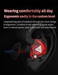 Original QKZ AK6 In Ear Earphone 6 Dynamic Driver Unit Headphone With Mic Stereo Sports HIFI Subwoofer Headset Monitor Earbuds miniatura 39