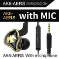 Original QKZ AK6 In Ear Earphone 6 Dynamic Driver Unit Headphone With Mic Stereo Sports HIFI Subwoofer Headset Monitor Earbuds miniatura 22