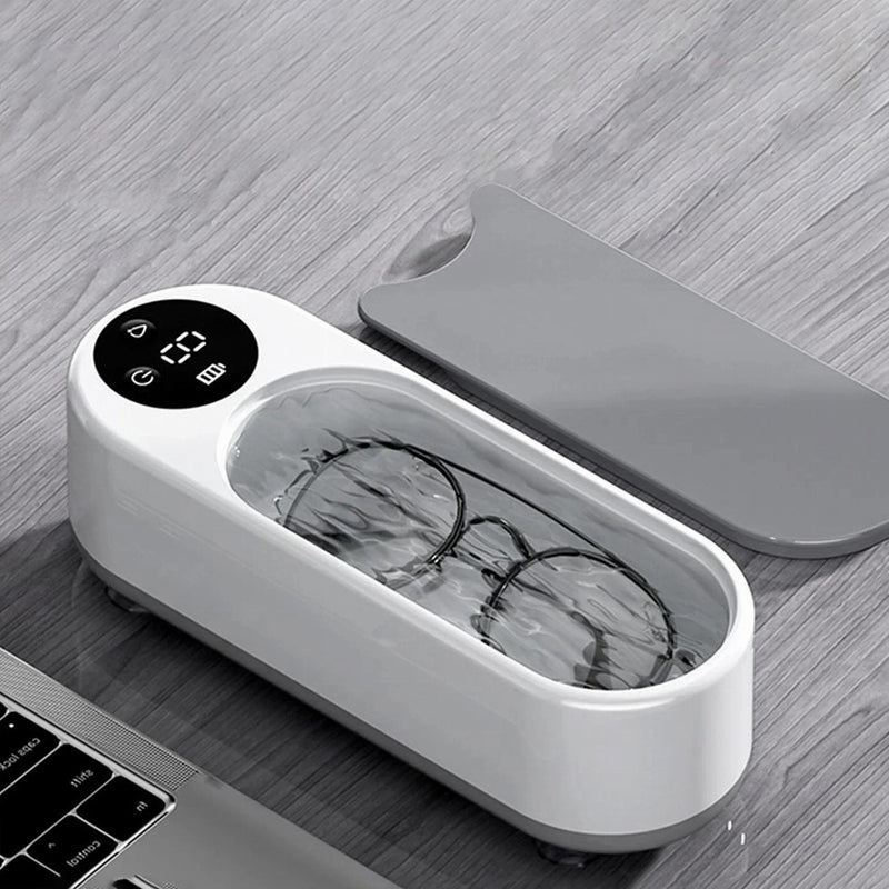 Limpiador de gafas por alta frecuencia: máquina de limpieza inalámbrica multiusos para gafas y accesorios (1 unidad)