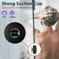 Caixa de Som Bluetooth Sem Fio Portátil com Luz LED e Proteção IPX4 (À Prova d'Água) – Ideal para Áreas Externas e Banheiros – Com Ventosa Grande e Som Estéreo miniatura 2