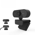 Plug and Play Webcam with Microphone, USB Camera for Desktop PC Laptop Mac, for Video Calls, Zoom, Teams, Skype, Online Teaching miniatura 1